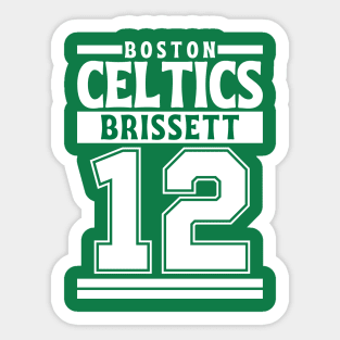 Boston Celtics Brissett 12 Limited Edition Sticker